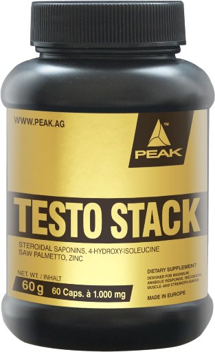 Peak Testo Stack - 60 Kapseln