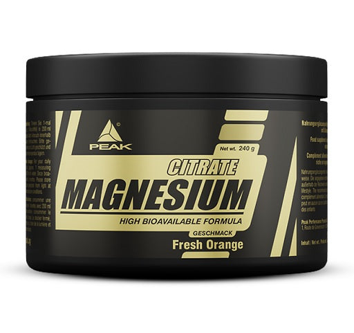 Peak Magnesium Citrat 240 g Fresh Orange