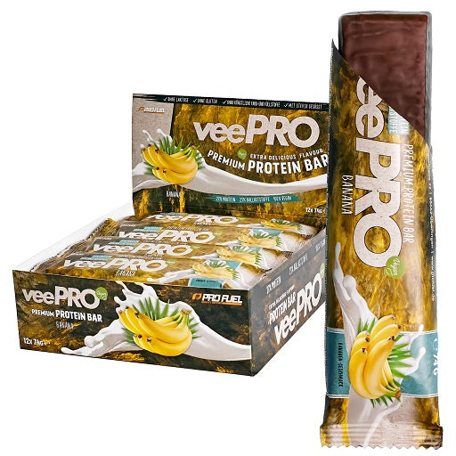 ProFuel veePRO Protein Riegel 12er Pack Erdbeere