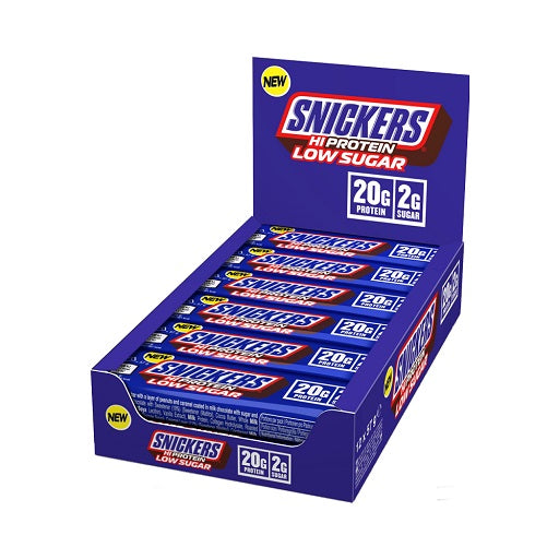 Produktbild von Snickers LOW SUGAR High Protein Bar (12x57g) Milk Chocolate