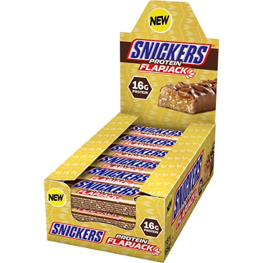 Snickers Protein Flapjack - 18x65g