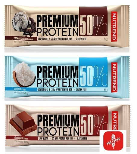 Produktbild von Nutrend Protein Bar 50% (30x50g)