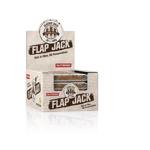 Produktbild von Nutrend FLAPJACK Oatbar 20x 100g