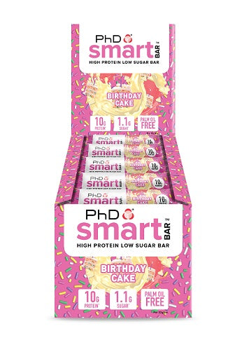 Produktbild von PhD Nutrition Smart Bar 24x32g Cookies&Cream