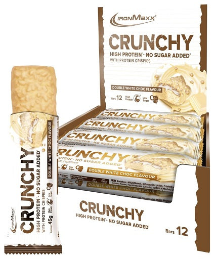 Produktbild von Ironmaxx Crunchy Bar 12x45g Salted Caramel