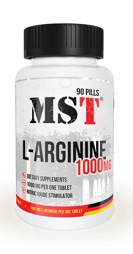 Produktbild von MST - L-Arginine 1000mg (90 Tabl.)