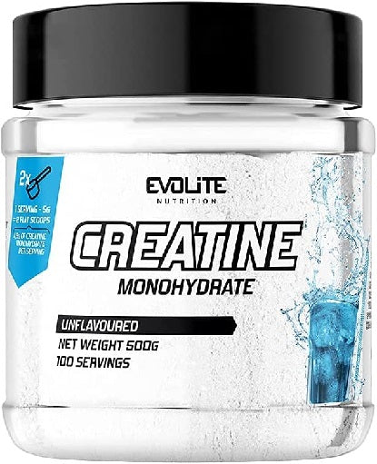 Produktbild von Evolite Nutrition - Creatine Monohydrate unflavoured 500g