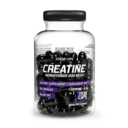 Produktbild von Evolite Nutrition Creatine Monohydrat 60 Caps