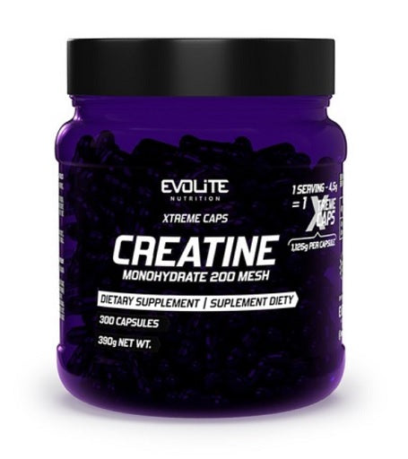 Produktbild von Evolite Nutrition Creatine Monohydrat 300 Caps