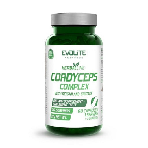 Evolite Nutrition Cordyceps Complex 60 Kapseln