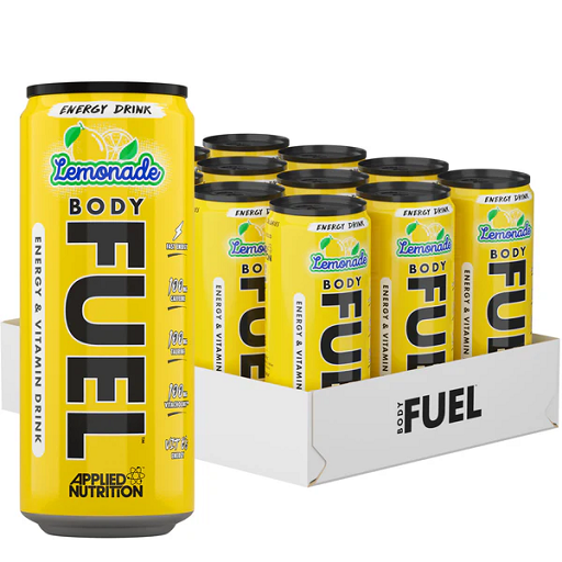 Produktbild von Applied Nutrition Body Fuel Energy 12x330ml Lemonade