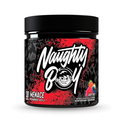 Produktbild von Naughty Boy NB Menace Pre-Workout 435g Sour Gummi Bears