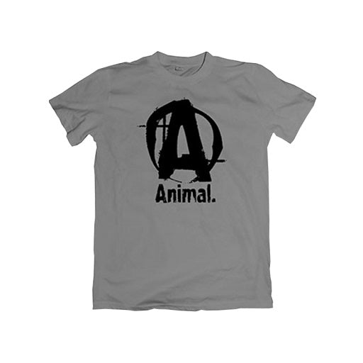 Produktbild von Universal Animal Basic Logo T-Shirt grau M