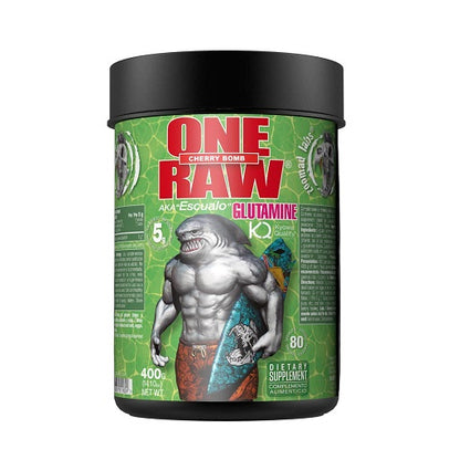 Zoomad One Raw Glutamine 400g Cherry Bomb