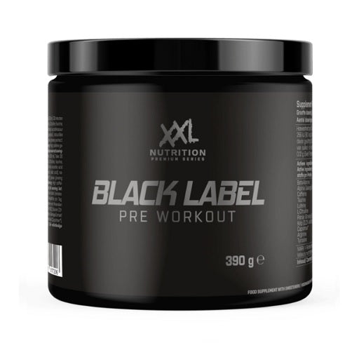 Produktbild von XXL Nutrition Black Label Pre Workout 390g