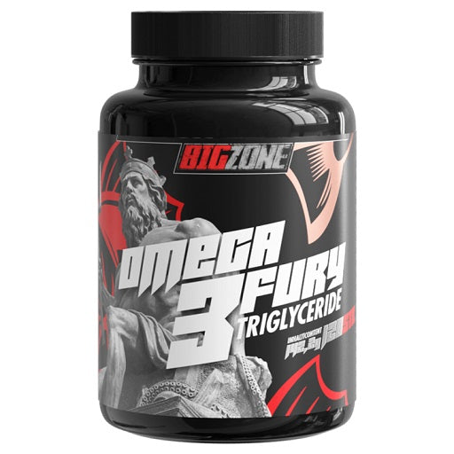 Produktbild von Big Zone Omega 3 Fury Triglyceride 120 Kapseln