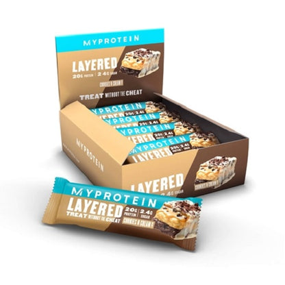 MyProtein Layered Bars 12x60g Peanut Pretzel