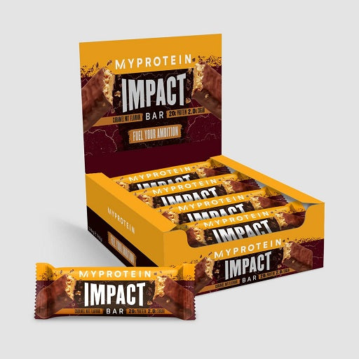 Produktbild von MyProtein Impact Bar 12x64g