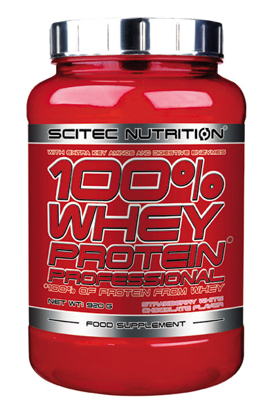 Scitec 100% Whey Professional 920g White Chocolate