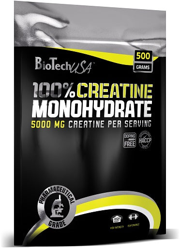 Produktbild von BioTech Creatine Monohydrate 500g Beutel