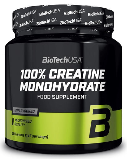 Produktbild von BioTech Creatine Monohydrate 500g Dose