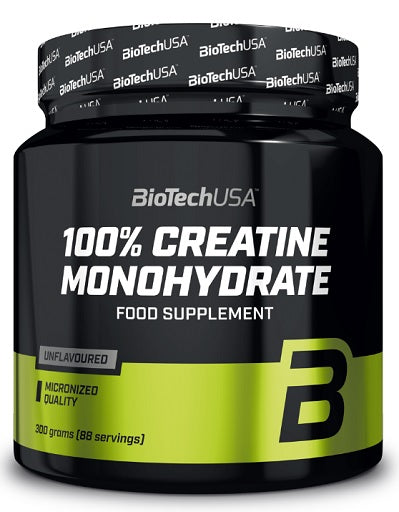 Produktbild von BioTech Creatine Monohydrate 300g Dose