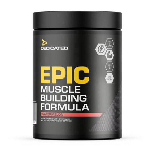 Dedicated EPIC Muscle Building Formula 425g Watermelon