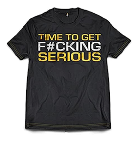 Produktbild von Dedicated T-Shirt "Time to get serious" XL