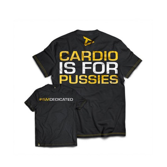 Produktbild von Dedicated T-Shirt "Cardio is for Pussies"