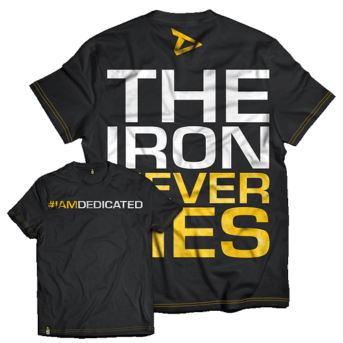 Produktbild von Dedicated T-Shirt "The Iron Never Lies" XL