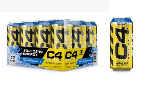 Cellucor C4 Carbonated 500ml EINZELNE DOSE Orange Slice