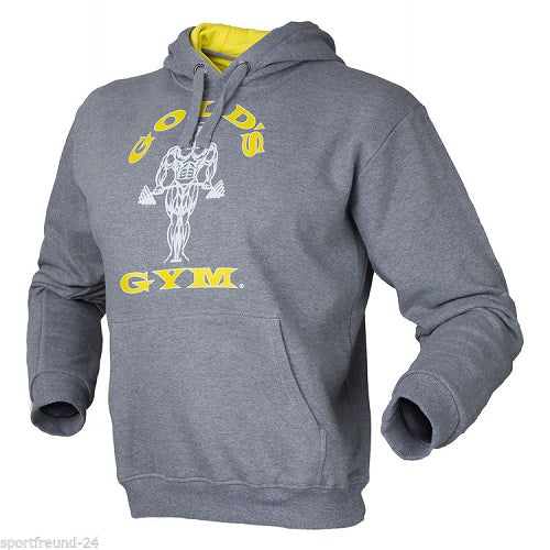 Gold´s Gym Muscle Joe Pullover Hoodie - grau