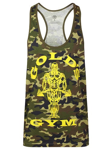 Gold´s Gym GGVST051 Muscle Joe Premium Tank Camo - green