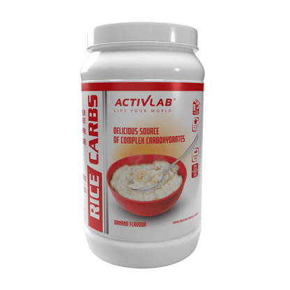 Produktbild von Activlab Rice Carbs 1000g Banane