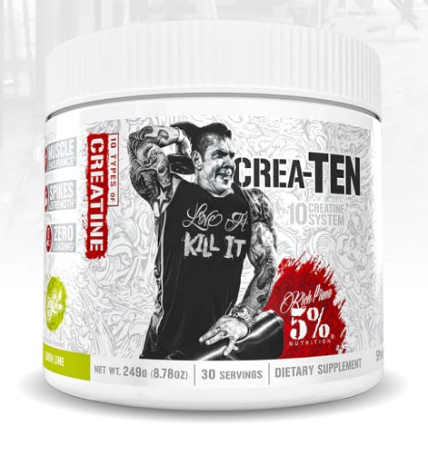 Rich Piana 5% Nutrition CREA-10 270g 30 Servings Mango Pineapple