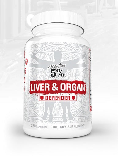 Rich Piana 5% Nutrition Liver & Organ Defender 270 Caps