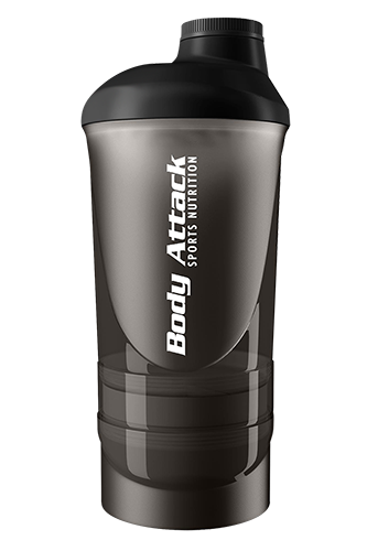 Produktbild von Body Attack Shaker ShakeOne 600ml Schwarz