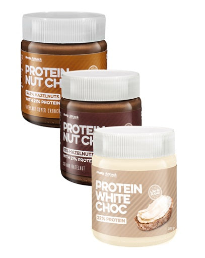 Body Attack Protein CHOC Creme - 250g Creamy Hazelnut