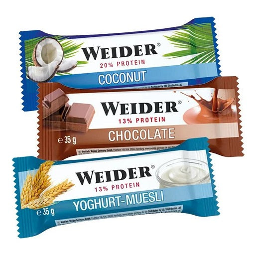 Produktbild von Weider BAR 24 x35g Kokos