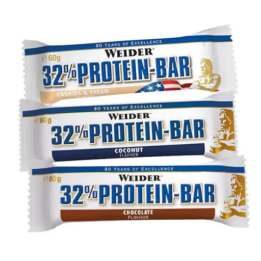 Produktbild von Weider 32% Protein Bar 12x60g Banane