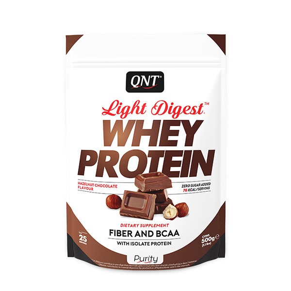 QNT Light Digest Whey Protein 500g Sweet Popcorn