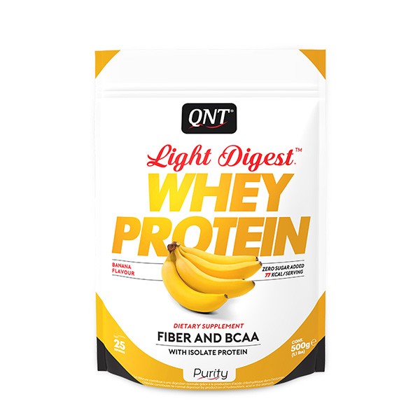 QNT Light Digest Whey Protein 500g Banane