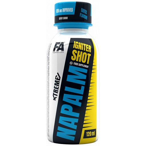 FA Nutrition Xtreme Napalm Igniter Shot - 24x120ml Tangerine