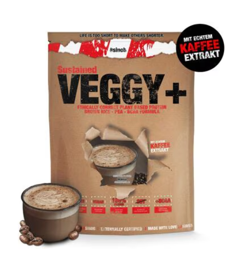 Produktbild von Sinob VEGGY + VEGAN PROTEIN 900G Haselnuss