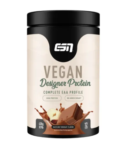 Produktbild von ESN Vegan Designer Protein 420g Cinnamon Cereal