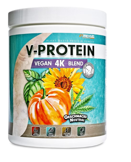 Produktbild von ProFuel V-PROTEIN vegan 4K blend Neutral 480g