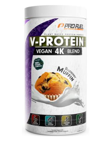 Produktbild von ProFuel V-PROTEIN vegan 4K blend 750g Bananenmilch