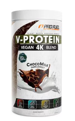 Produktbild von ProFuel V-PROTEIN vegan 4K blend 750g Blueberry Muffin