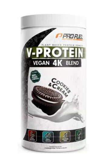 Produktbild von ProFuel V-PROTEIN vegan 4K blend 750g Choco Peanut Caramel